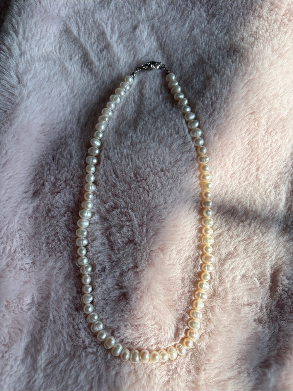 Classic White Pearl Necklace - Elegant Women’s Jewelry